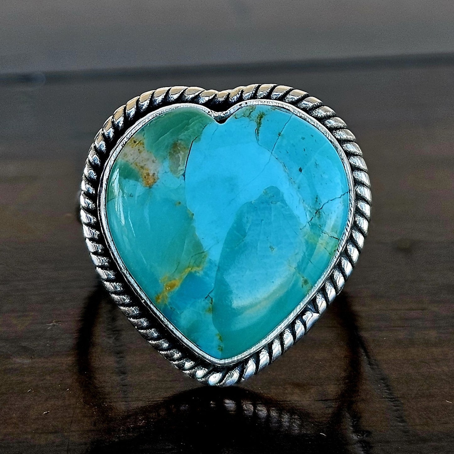 "Sky's the Limit" Heart Ring