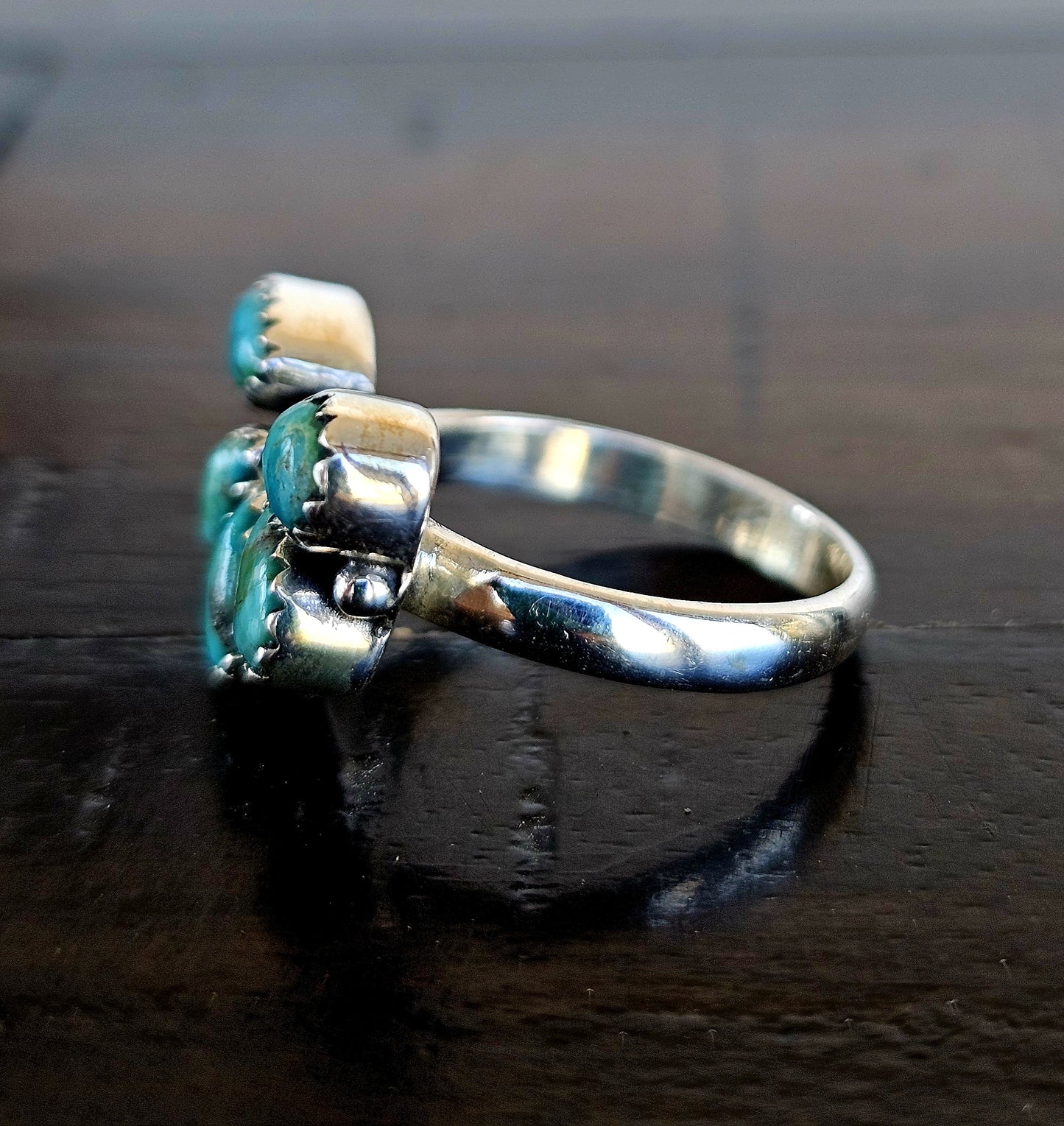 The Teal Tear ring