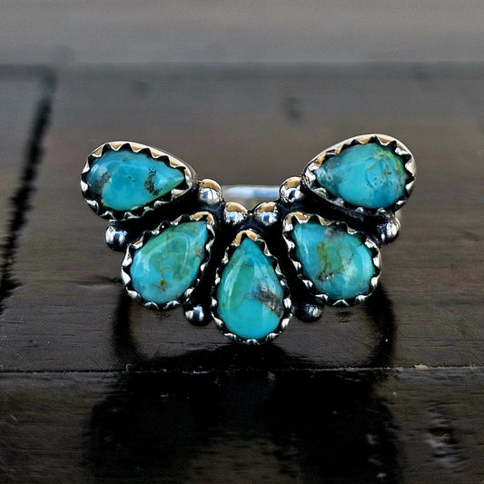 The Teal Tear ring