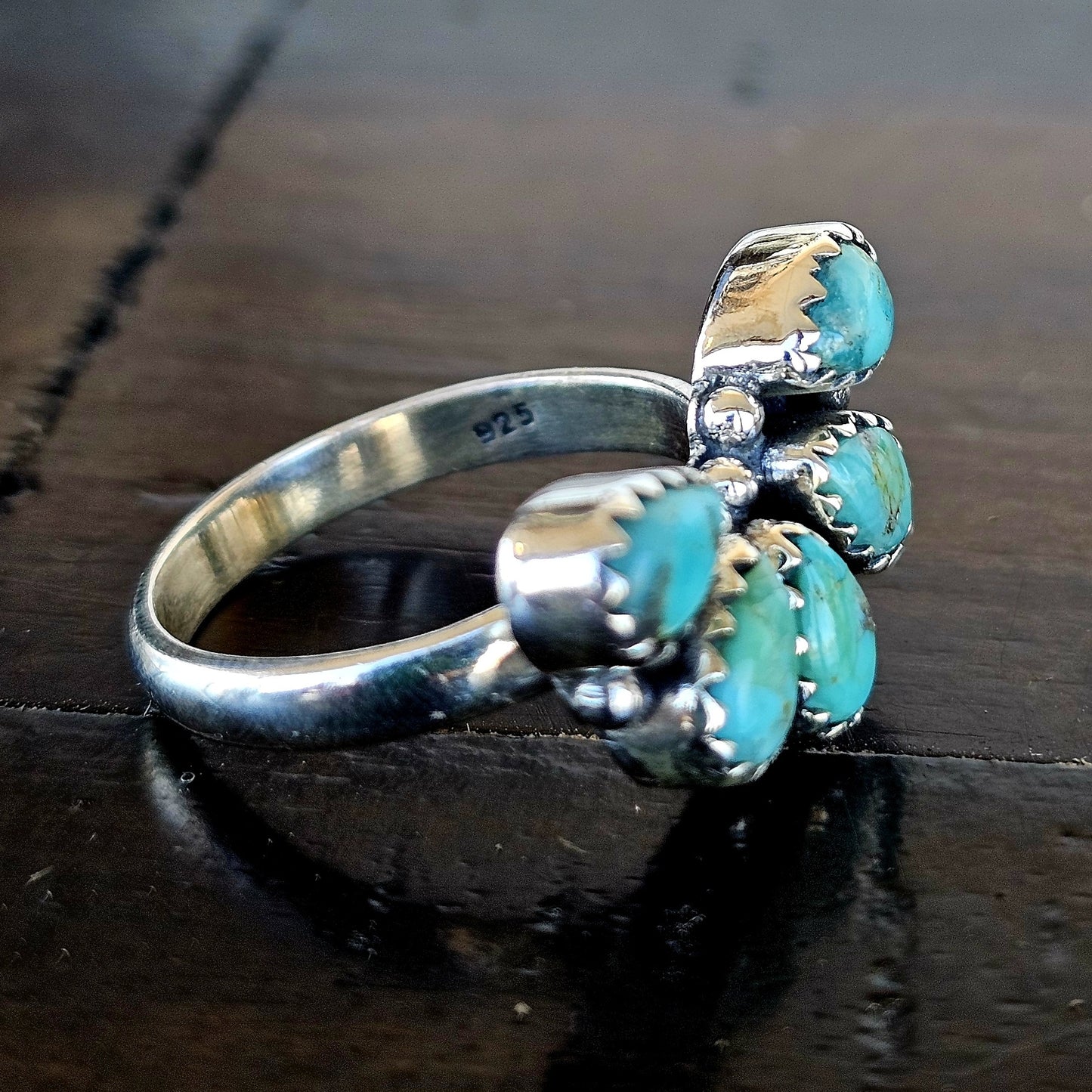 The Teal Tear ring