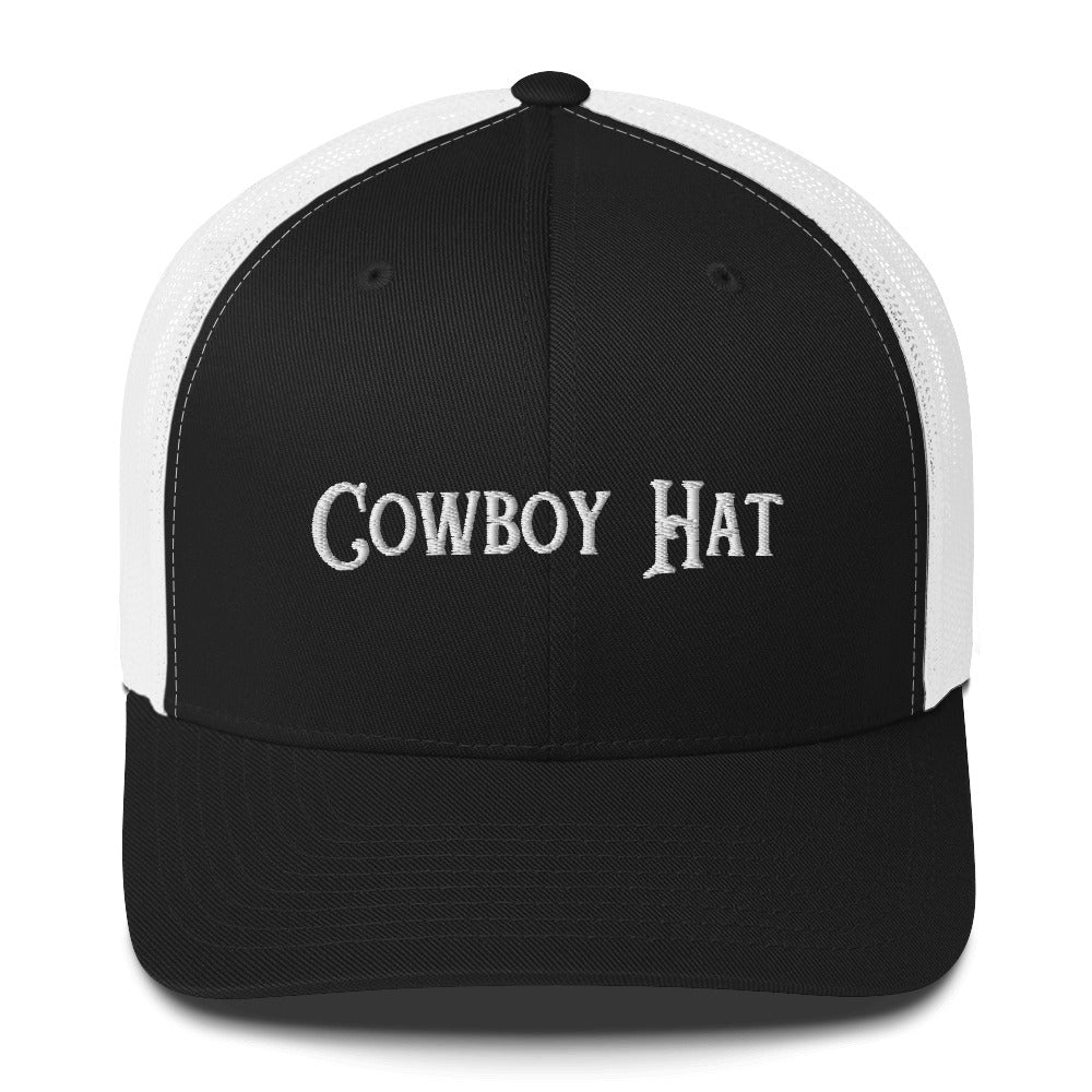 Cowboy Hat Trucker Cap