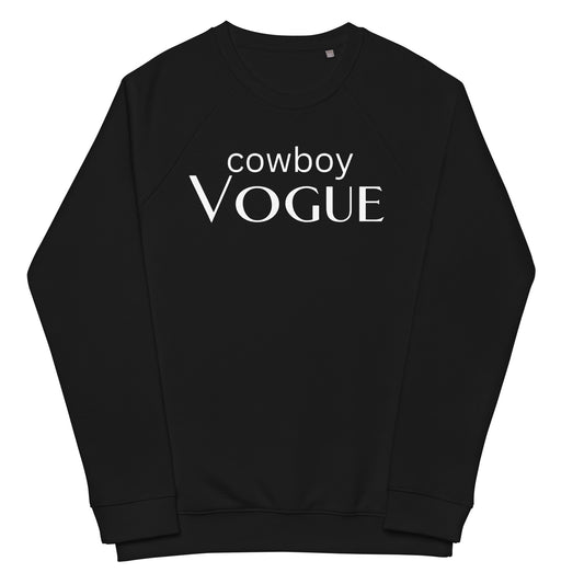 Cowboy Vogue Organic Sweatshirt
